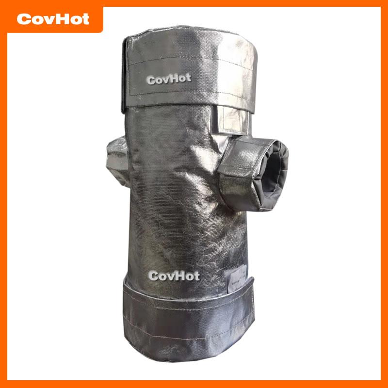 鋁箔管道設(shè)備保溫套 冬季設(shè)備防凍 防火A級(jí) 耐高溫 方便拆卸