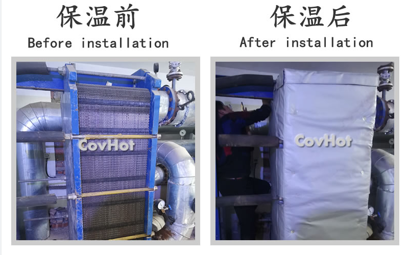 板式<a href=http://m.jcc.org.cn/e/tags/?tagname=%E6%8D%A2%E7%83%AD%E5%99%A8%E4%BF%9D%E6%B8%A9 target=_blank class=infotextkey>換熱器保溫</a>套,板換保溫罩