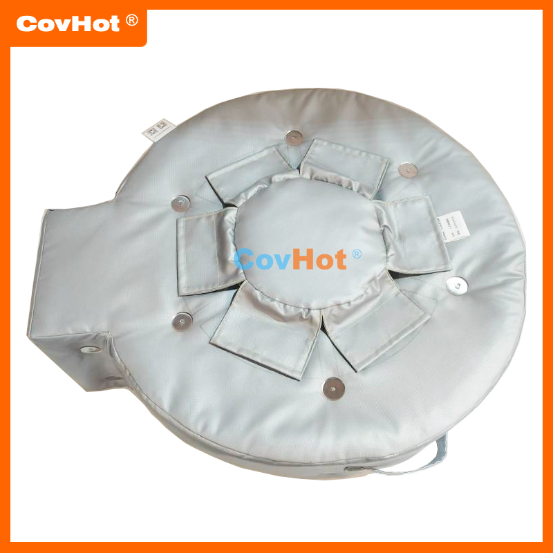 食品糧油企業人孔視鏡保溫衣，可拆卸方便觀察，耐高溫防腐