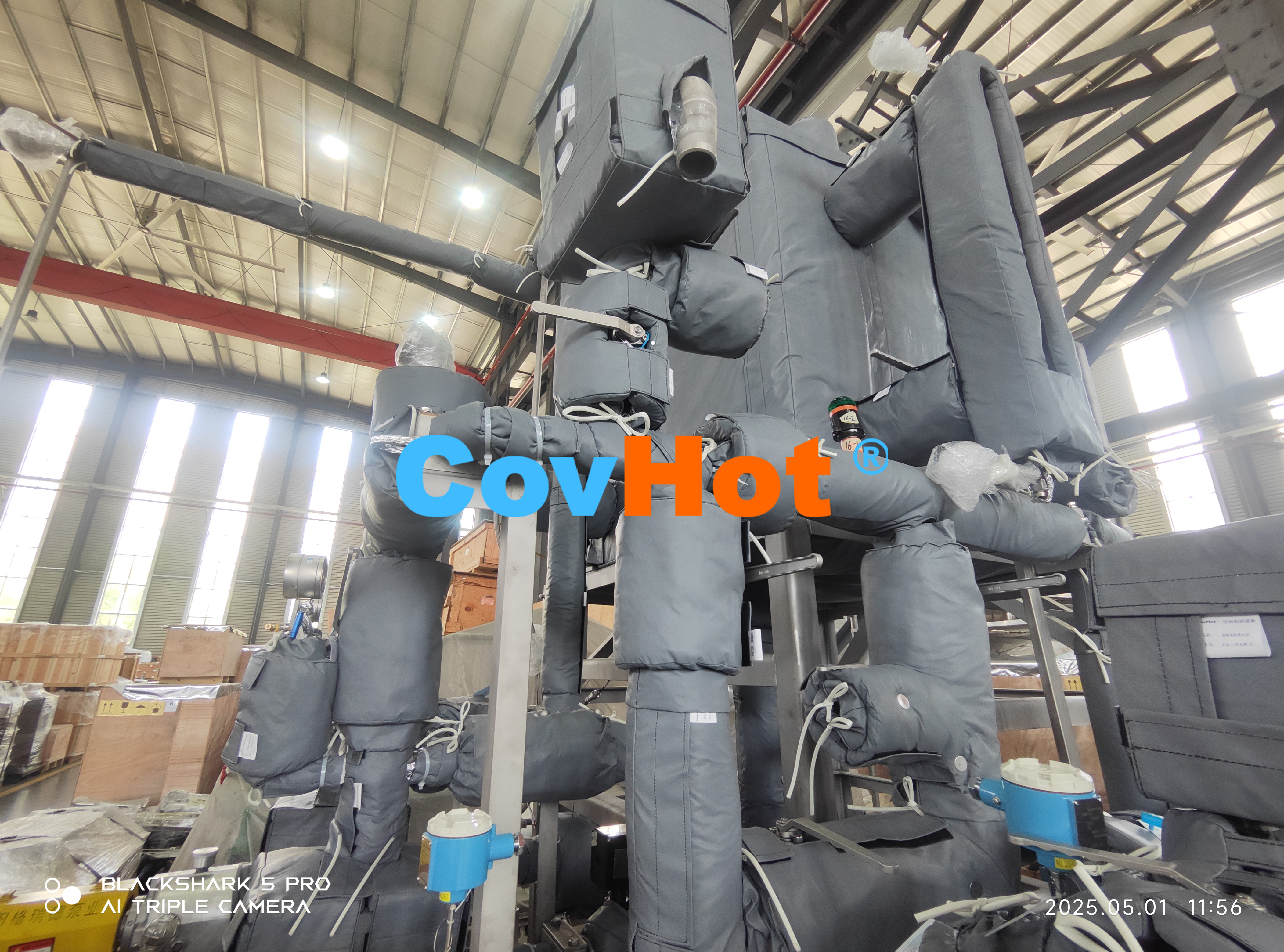 可拆卸保溫套在工業(yè)生產(chǎn)中的應(yīng)用與性能分析